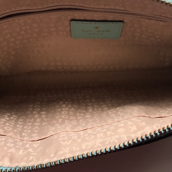 kate spade teal small purse - Picture 3 of 5